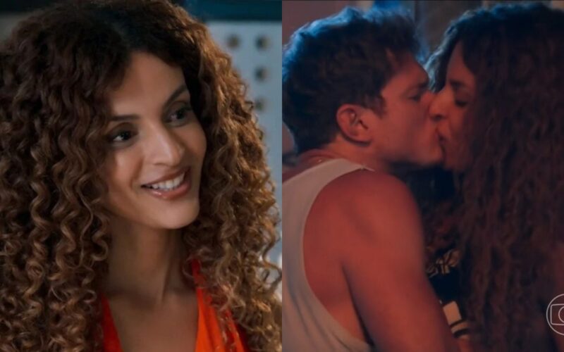 Gabriela Loran sobre química com Novaes em novela: 'O toque dele'