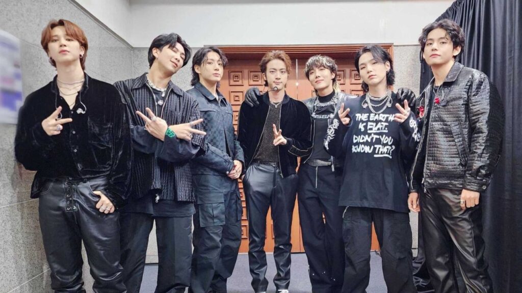 Imagem do BTS divulgada em agradecimento ao concerto "Yet To Come