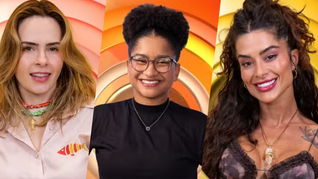 Na enquete, quem vai sair do 'BBB 26'? Entre Aline, Ana Paula e Milena, duas estão empatadas; vote e veja parcial