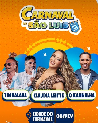 Claudia Leitte fará dois shows em São Luís no Pré-Carnaval da Prefeitura e no Carnaval do Governo do Maranhão