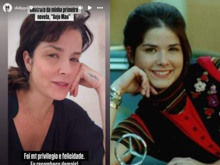 Samara Felippo revela salário de R$ 1.500 na 1ª novela da Globo, há 28 anos