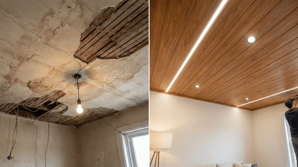 Instalação de Forro de PVC