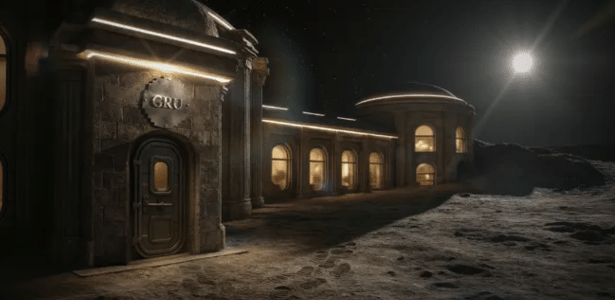 Imagem ilustrativa do hotel lunar que será desenvolvido pela empresa GRU, sediada na Califórnia