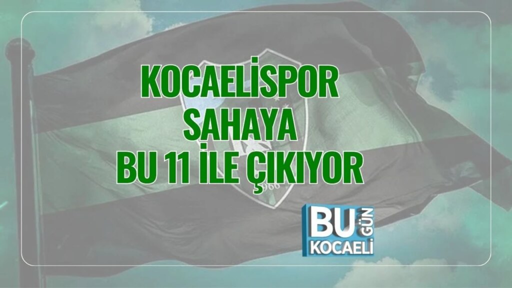 Kocaelispor Sahaya Bu 11 ile Çıkıyor -