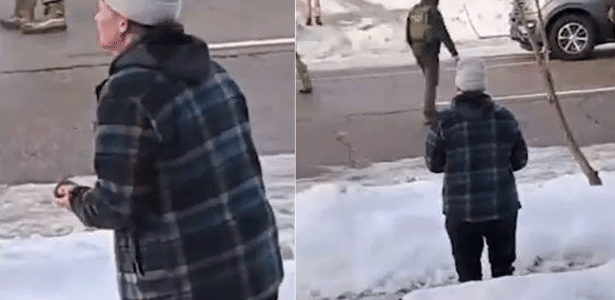 Esposa de mulher morta por agente do ICE nos EUA se desespera após tiros