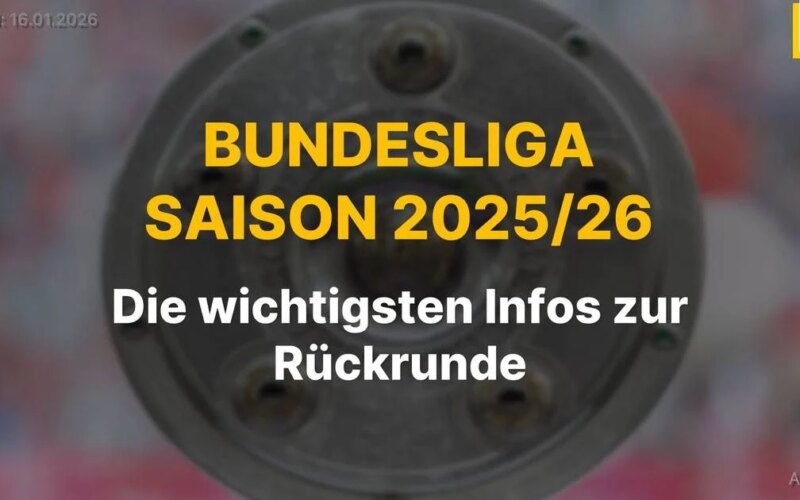 Die wichtigsten Infos zur Rückrunde