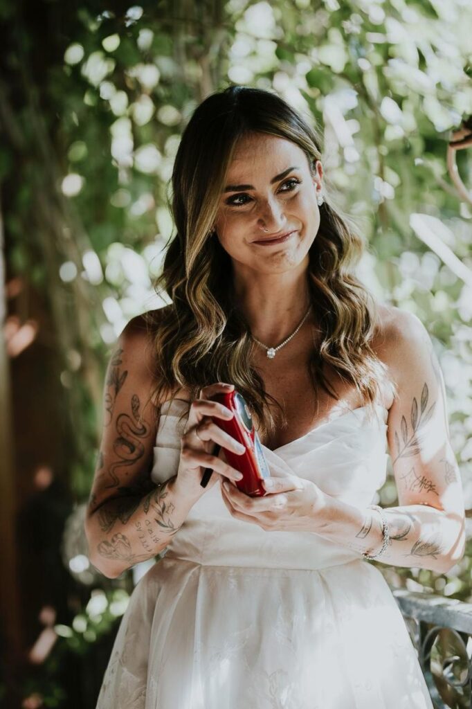 Mari Palma se casa com o comediante Osmar Campbell